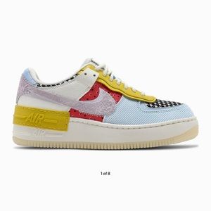 NIB Patchwork Air Force 1’s